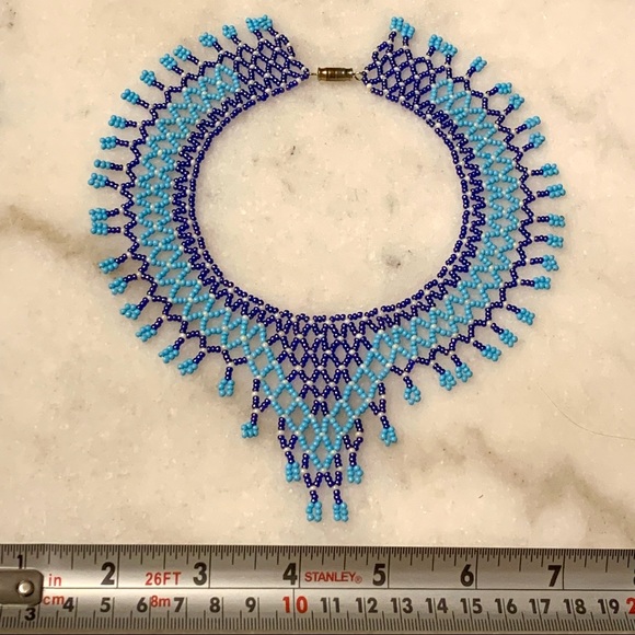 Vintage beaded choker - Picture 2 of 3